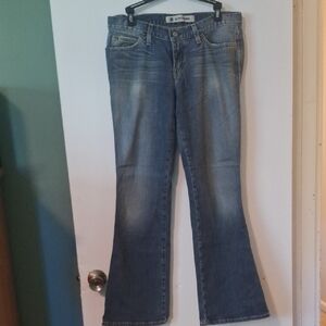GAP Blue Flare Wide Leg Jeans